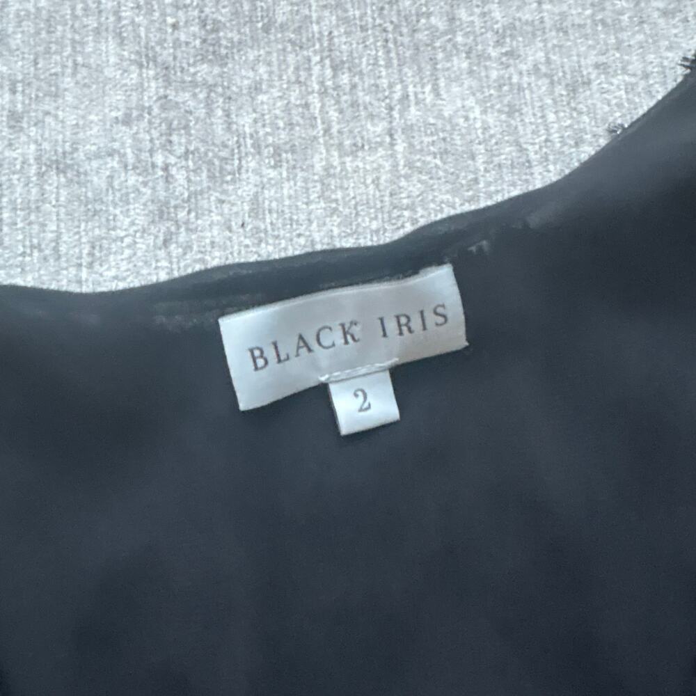 $1,400 Black Iris The Daisy Maxi Dress in Black - Picture 2 of 6